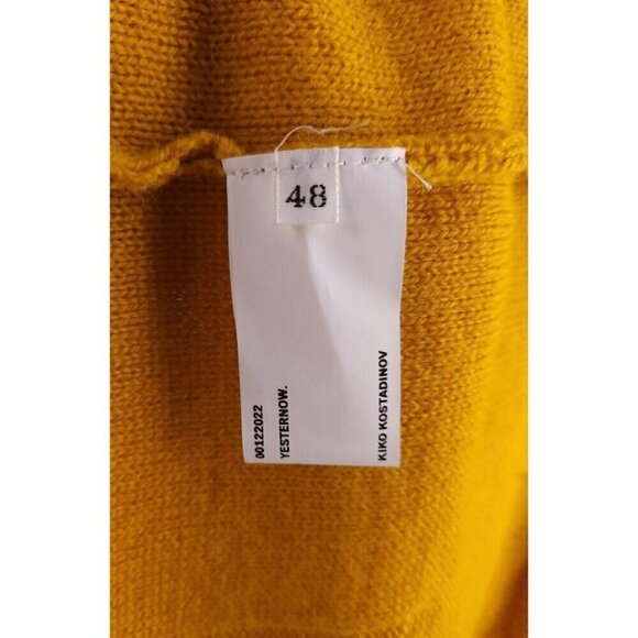 Kiko Kostadinov Itten Cable Knit Size 48 L Mens NWT - Picture 12 of 13